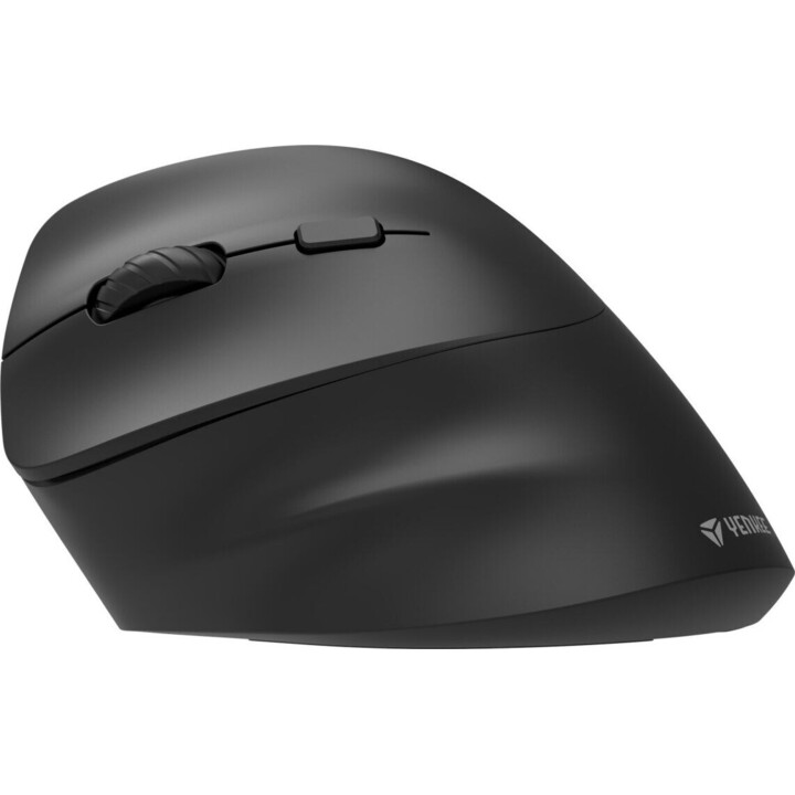 Ratón inalámbrico ergonómico para zurdos, con batería dual WL+BT.