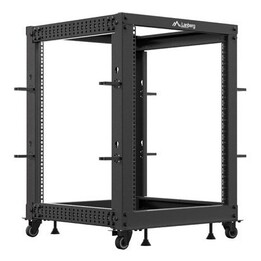 LANBERG OR01-6115-B offenes Rack 19" 15U schwarz