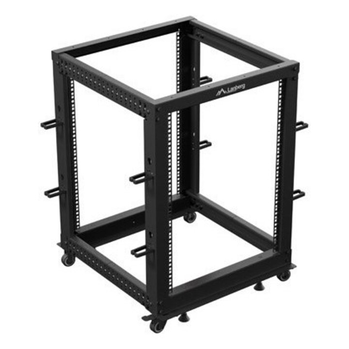 LANBERG OR01-6115-B rack ouvert 19" 15U noir