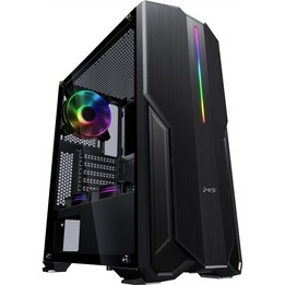 Gabinete para jogos de PC MS FIGHT ER V310 preto