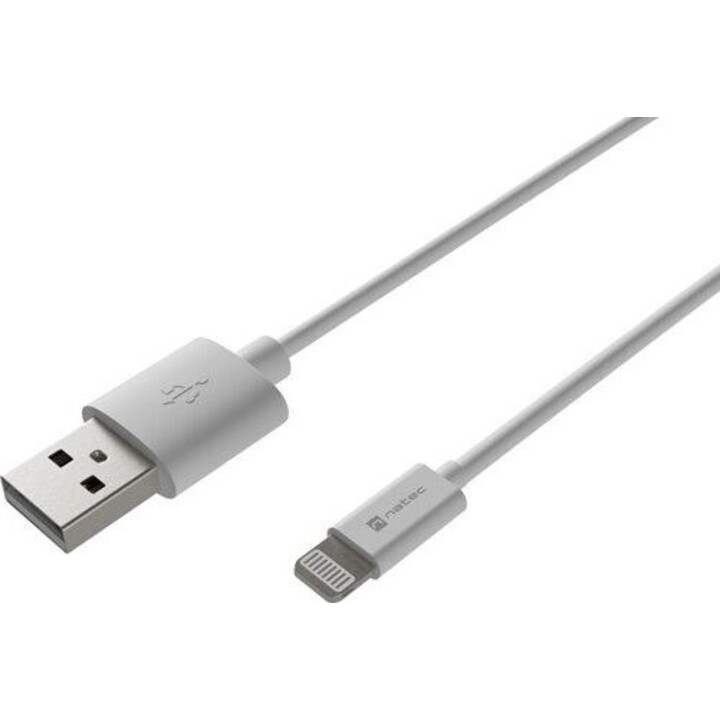 Cable Lightning (M)--USB-A (M) de 2 m, blanco, MFi