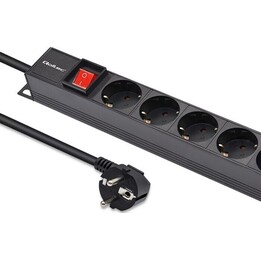 Régua de tomadas para PDU RACK 16A, 16xSCHUKO, vertical