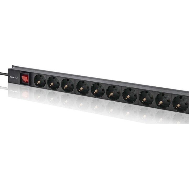 Multipresa per PDU RACK 16A, 16xSCHUKO, verticale