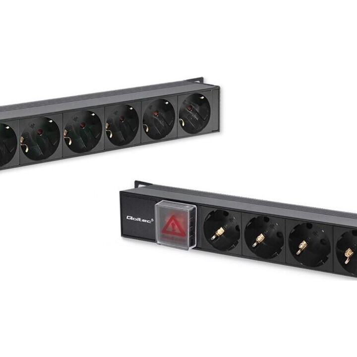 Multipresa per PDU RACK 16A, 16xSCHUKO, verticale