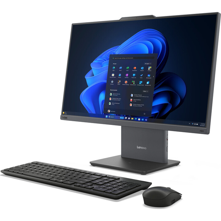 Ordinateur tout-en-un ThinkCentre neo 50a G5 12SD0020PB W11Pro i7-13620H/16 Go/512 Go/INT/écran tactile FHD 23,8 pouces/gris lun
