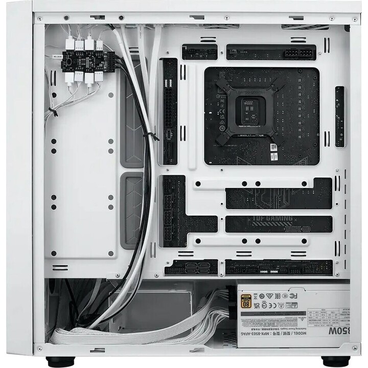 Cooler Master MasterBox 600 gabinete ATX mid tower branco