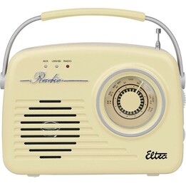 ELTRA Radio LUIZA RETRO SP-11 MP3 USB SD Vanill