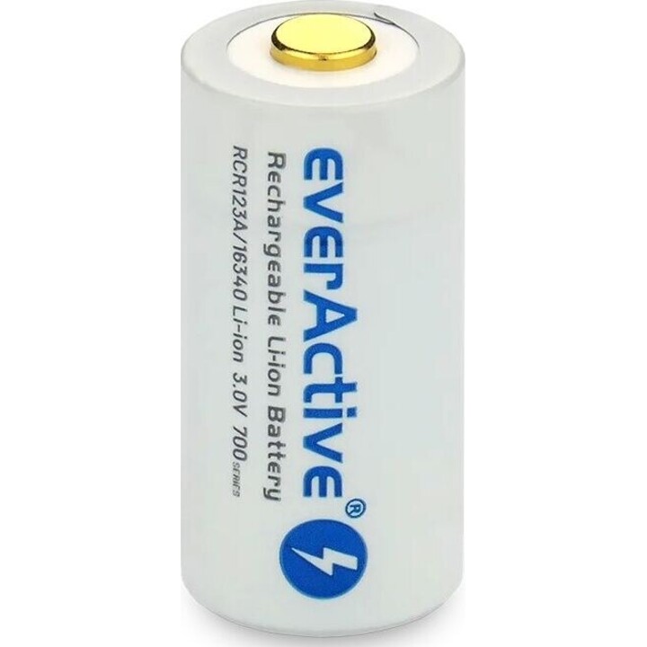 Rechargeble battery 16340 3V Li-ion 700 mAh micro USB