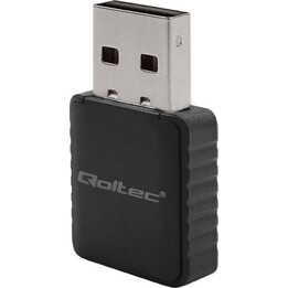 Adaptador WiFi 2x2dBi 1300Mbps, sem fio