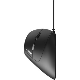 Rapoo EV200 ratón ergonómico vertical USB negro