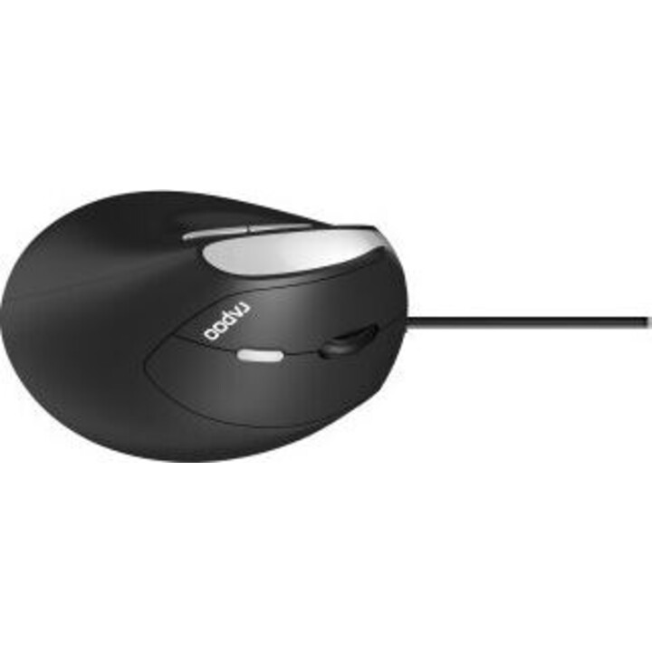 Rapoo EV200 ratón ergonómico vertical USB negro