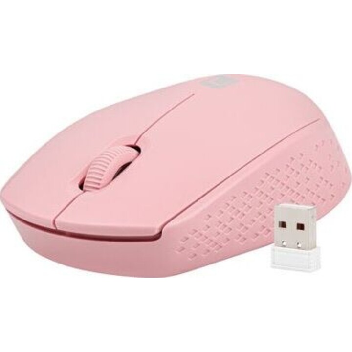 Stork wireless optical mouse 1600 DPI pink