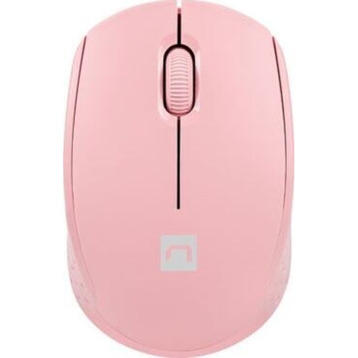 Mouse óptico sem fio Stork 1600 DPI rosa