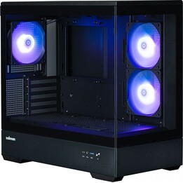 Boîtier P30 V2 MicroATX Mini Tour 3 Ventilateurs RGB Noir