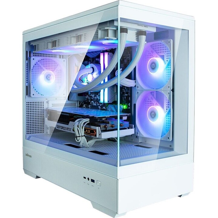 Case P30 V2 MicroATX Mini Tower 3 FansRGB White