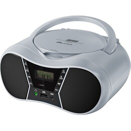 Reproductor de radio CD LILA2 USB/BT plateado