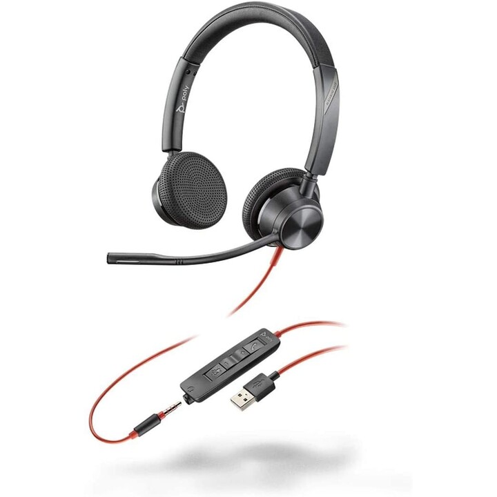 Poly Blackwire 3325 USB Black