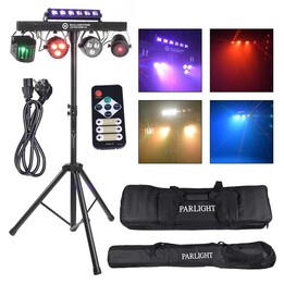 LIGHT4ME BEAM LÁSER ESTROBO LED PAR DERBY UV I
