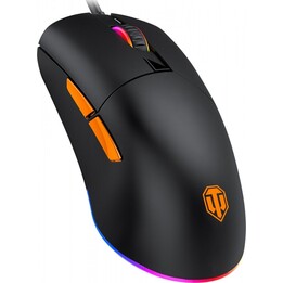 Souris gaming filaire INDRUDER WT200, capteur Pixart 3327 ultralégère - édition limitée WORLD OF TANKS
