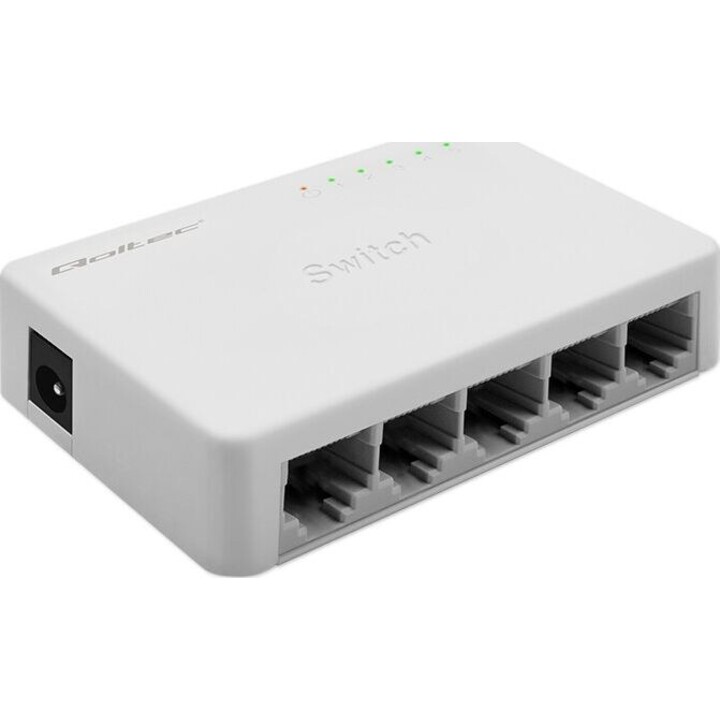 Commutateur réseau 5 ports RJ45 LAN 1000 Mbps