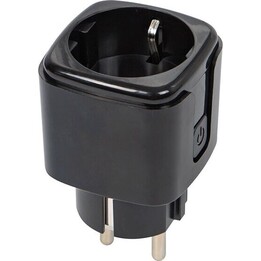Smart WiFi-controlled socket TUYA V3 black