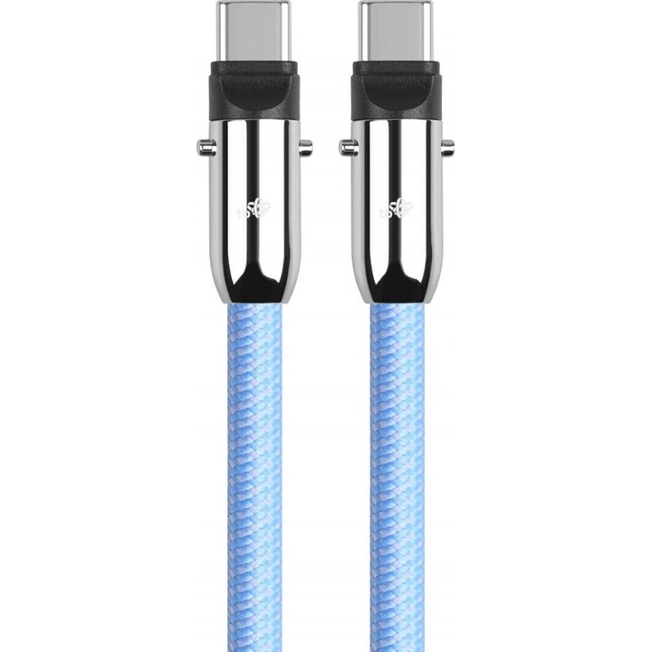 Cable USB C 2 en 1 de 1 m azul
