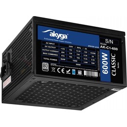 AK-C1-600 ATX 600W SERIE PRO