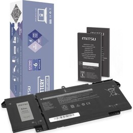 Battery 7FMXV for Dell Latitude 5320 7320 7420 7520 - 15.2V 3600 mAh (55 Wh) 15.2V