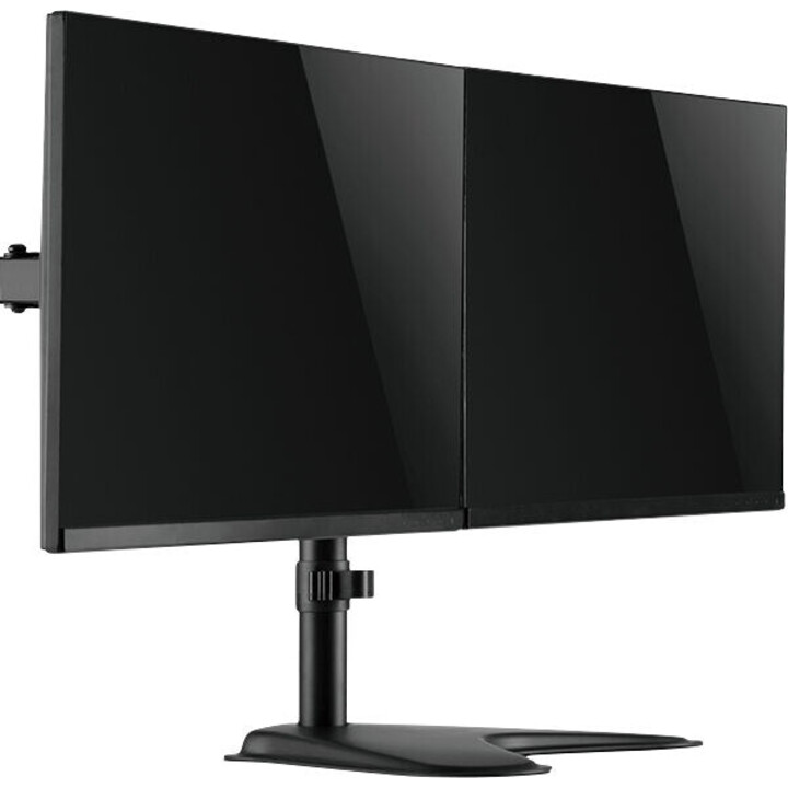 Suporte para dois monitores, de 17 a 32 polegadas, em aço.