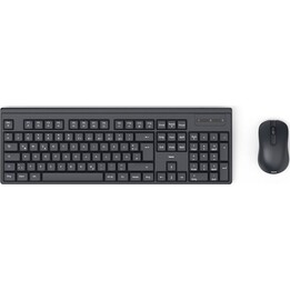 Conjunto de teclado y ratón WKM-100 negro