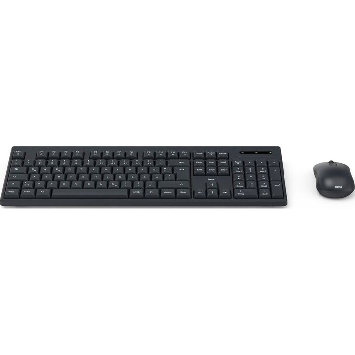 Conjunto de teclado e mouse WKM-100 preto