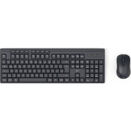 Conjunto de teclado y ratón WKM-200 negro