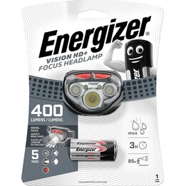 Energizer Vision HD+ Focus lampe frontale 400 lm gris