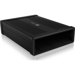 Caja IB-525-U3 1x5.25 SATA DVD/Blu-ray, negra