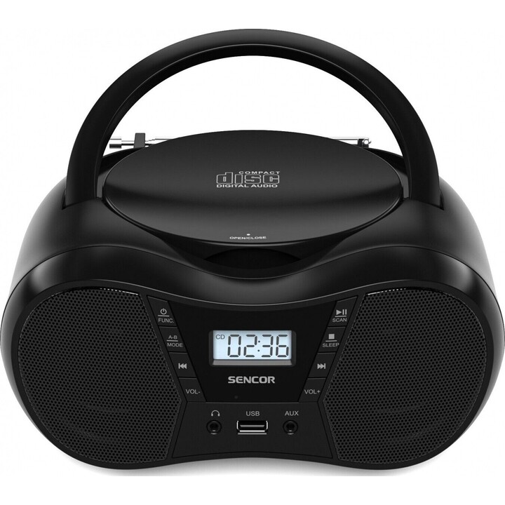 Radio CD SPT 2300 BK CD/MP3/USB/BT FM radio