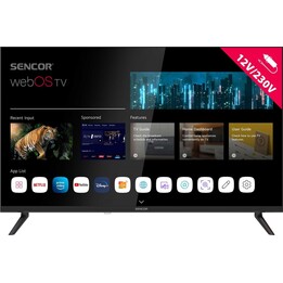Televisor SLE de 32 pulgadas 32S830WB Smart webOS 12V BT5.0