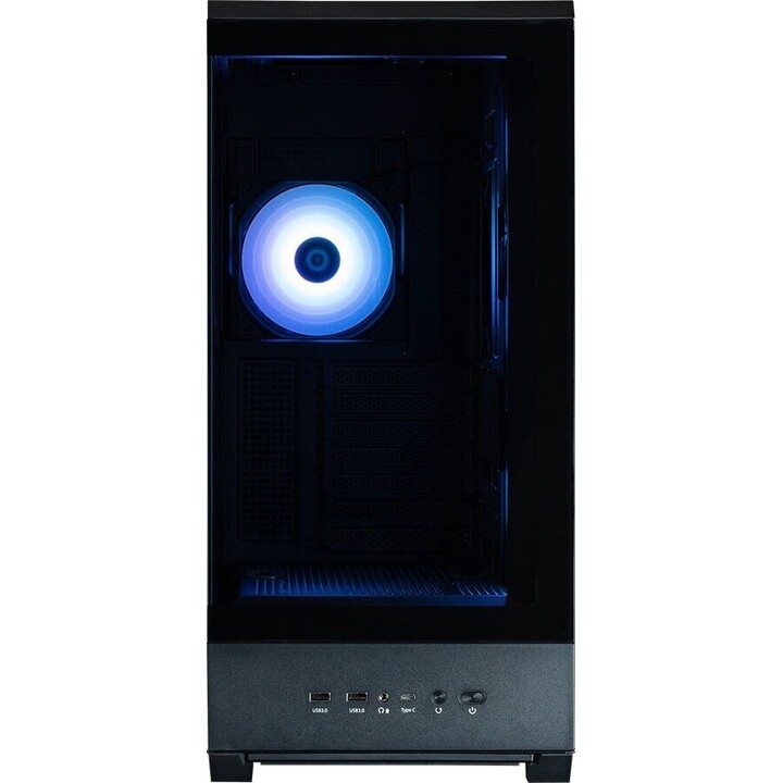 Case per PC P50 DS Mid-Tower con 4 ventole ARGB, colore nero.