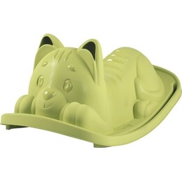 Gato mecedor verde