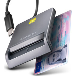 CRE-SM3TC smart card reader USB-C 1.2m cable