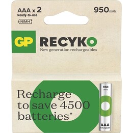 Batteries R03/AAA NI-MH 950mAh blister 2pcs.