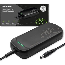 36V Electric Bike & Scooter Charger | 42V Output | 2A | 5.5 × 2.5 mm Connector | Waterproof | Includes Power Cable