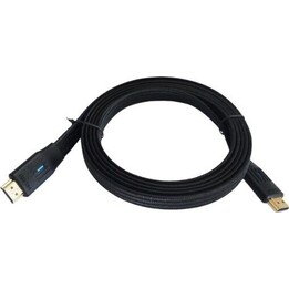 Cavo HDMI v 2.1 piatto nero 3m
