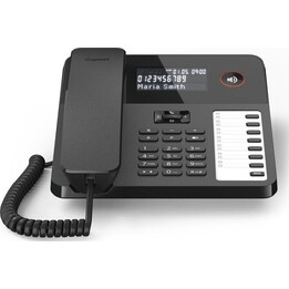 Telefone com fio Desk600 preto