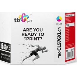 Cartouches d'encre couleur reconditionnées pour Canon Pixma TS3550i TBC-CL576XLCR