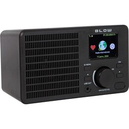 Blow RI1 radio de Internet portátil negro