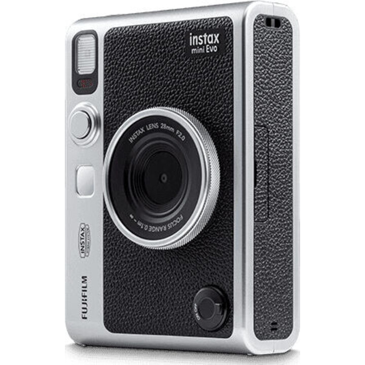 FUJIFILM instax mini Evo cámara instantánea híbrida negra