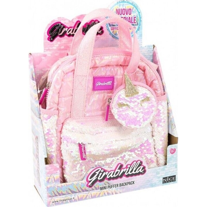 Mini mochila rosa