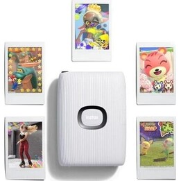 Stampante Instax Mini Link 2 Special Edition Nintendo (Bianco argilla, Splatoon 3)