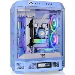 Thermaltake The Tower 6 00 TG - Azul Hortensia