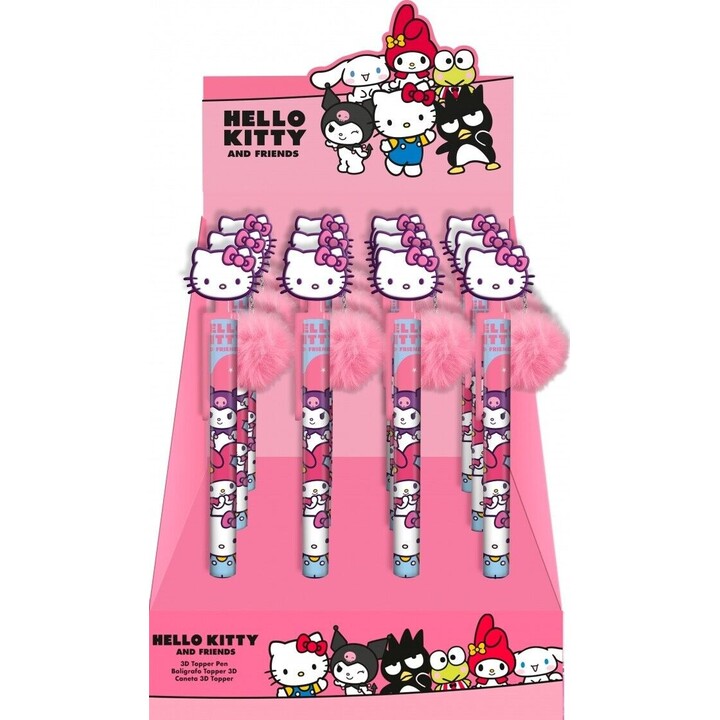 Conjunto de 12 canetas Hello Kitty
